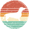Dachshund Teckel Dachshund Retro Gift