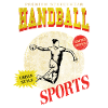 Handball player Handball player Vintage Retro