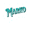 Marko Namen personalisiert