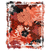 Japanisches Blumenmuster Chrysanthemenkirsche