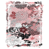 Japanisches Blumenmuster Chrysanthemenkirsche