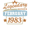 February 1983 Birthday Retro