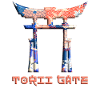 Japanese Torii Gate Sunset Landscape 44