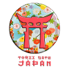 Torii Traditionel japansk port buddhistisk symbol