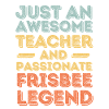 Teacher Frisbee retro