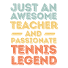 Teacher Tennis retro