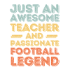 Lehrer Fußball retro