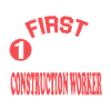 First-class construction worker