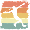 Javelin throw retro