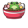 Cadeau de grenouille-taureau