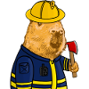 Fireman Capybara