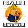 Capybara Firefighter Firefighter Shirt