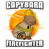 Capybara Firefighter Firefighter Shirt