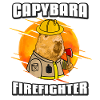 Capybara Firefighter Firefighter Shirt
