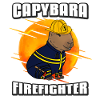 Capybara Firefighter Firefighter Shirt