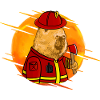 Pompier Capybara