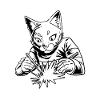 Welder locksmith cat