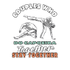 Capoeira Fighting Dance Couple