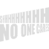 shhh no one cares