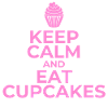 Keep Calm And Eat Cupcakes