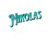 Nikola's name personalized
