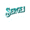 Le nom de Sergueï personnalisé