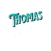 Thomas' name personalized