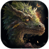 Magical forest Dragon
