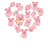 Herz Schwein