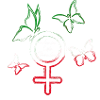 Femme Vie Liberté, Papillons,Iran,Drapeau