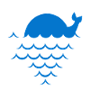 Minimalist whale