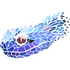 Blue snake