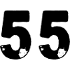 Maillot 55 numéro