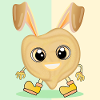 Chickpea Easter Bunny