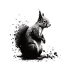 Squirrel art