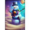 Snowman Snow Winter Christmas Advent