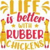 Funny Rubber Chicken