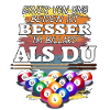 Billardtisch - Billiard-Spieler