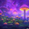 Luminous mushrooms
