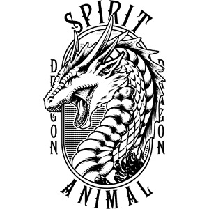 DRAGON SPIRIT ANIMAL DESIGN