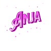 Anja name personalized