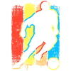 Fußball - Retro Fußballer - Fussballspiel - Goal