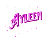 Ayleen nom personnalisé