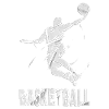 Basketteur Basketteur Dunking Broken Splash