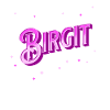 Birgit name personalized