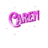 Caren name personalized
