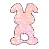 Leopard Print Bleached Easter