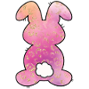 Leopard Pattern Rabbit Easter