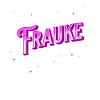 Frauke Namen personalisiert