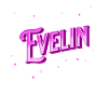 Nom Evelin personnalisé